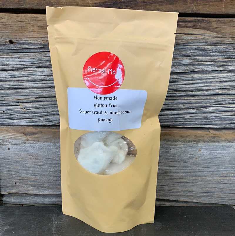 Pierogie végétalienne sans gluten -disponible en magasin seulement
