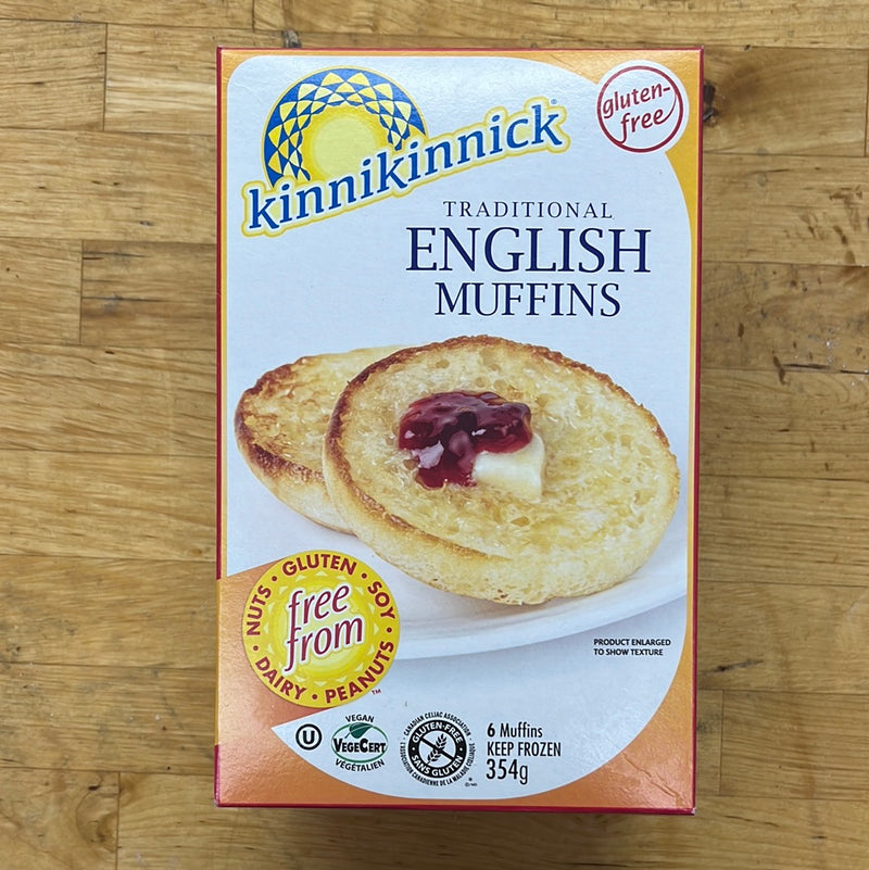 Traditional English muffins by Kinnikinnick