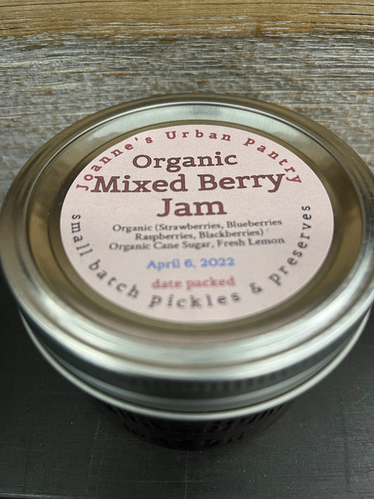 Confiture de baies mélangées biologique