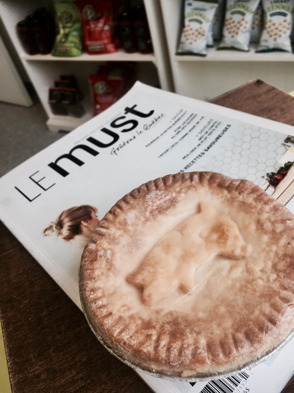 Tourtière (petite) - disponible en magasin seulement