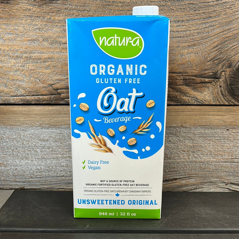 Natura Organic Gluten Free Oat Milk
