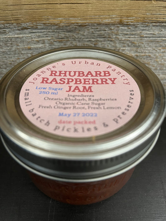 Confiture Rhubarbe Framboise