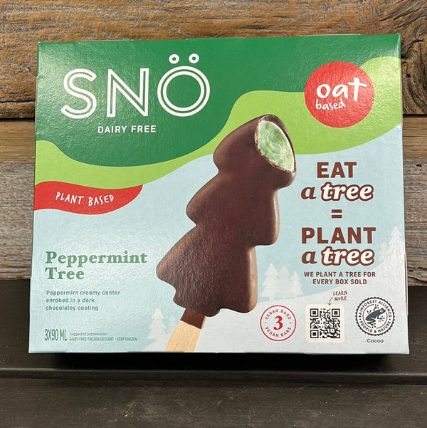 Snö Crunchy Peppermint Tree ice cream (Limited Edition)