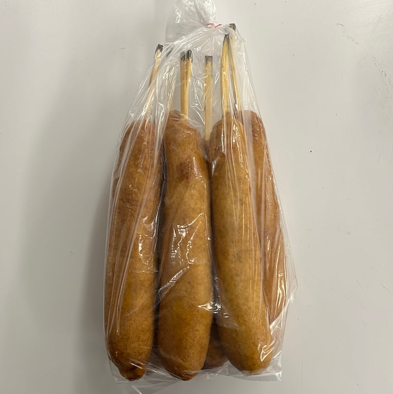 Frozen Grass-fed Chicken Corn Dog (6) (Pogo)