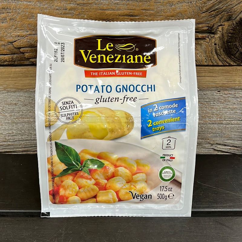 Le Veneziane Pommes de terre Gnocchi 2 plateaux pratiques
